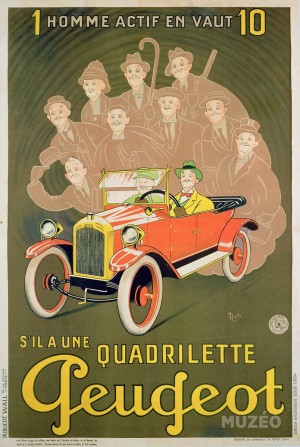 Quadrilette Peugeot